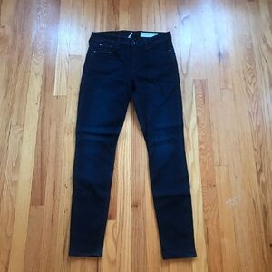 rag & bone Cate Mid-Rise Skinny Dark Wash Jeans 28